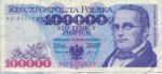 Poland, 100,000 Zloty, P-0160a