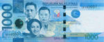 Philippines, 1,000 Peso, P-0211 New