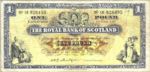 Scotland, 1 Pound, P-0325a