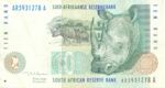 South Africa, 10 Rand, P-0123b