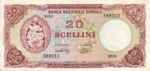 Somalia, 20 Shilling, P-0015a