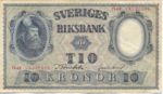 Sweden, 10 Krone, P-0040i