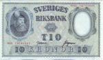Sweden, 10 Krone, P-0040m
