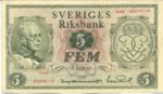Sweden, 5 Krone, P-0041a