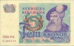 Sweden, 5 Krone, P-0051a v2