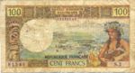 Tahiti, 100 Franc, P-0024b