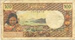 Tahiti, 100 Franc, P-0024b