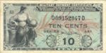 United States, The, 10 Cent, M-0023