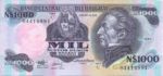 Uruguay, 1,000 New Peso, P-0064Aa