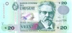 Uruguay, 20 Peso Uruguayo, P-0086b