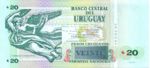 Uruguay, 20 Peso Uruguayo, P-0086b