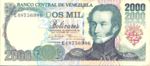 Venezuela, 2,000 Bolivar, P-0077c