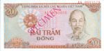 Vietnam, 200 Dong, P-0100s,SBV B28as