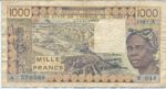West African States, 500 Franc, P-0107Af