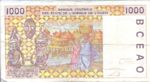 West African States, 1,000 Franc, P-0211Bm