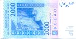 West African States, 2,000 Franc, P-0216Bb