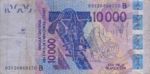 West African States, 10,000 Franc, P-0218Ba