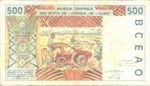 West African States, 500 Franc, P-0610Hm