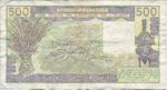 West African States, 500 Franc, P-0706Ka