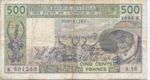 West African States, 500 Franc, P-0706Ki