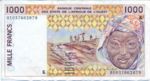 West African States, 1,000 Franc, P-0711Kk