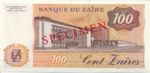 Zaire, 100 Zaire, P-0029s
