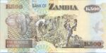 Zambia, 500 Kwacha, P-0039b