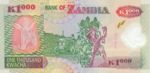 Zambia, 1,000 Kwacha, P-0044d