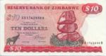 Zimbabwe, 10 Dollar, P-0003d