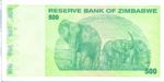 Zimbabwe, 500 Dollar, P-0098