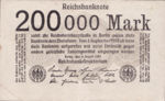 Germany, 200,000 Mark, P-0100