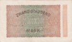Germany, 20,000 Mark, P-0085a v2