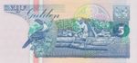 Suriname, 5 Gulden, P-0136b v2