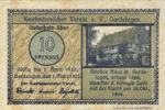 Germany, 10 Pfennig, 407.6b