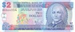 Barbados, 2 Dollar, P-0054b