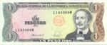 Dominican Republic, 1 Peso Oro, P-0126c