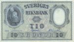 Sweden, 10 Krone, P-0043c Sign.1