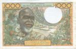 West African States, 1,000 Franc, P-0103Af