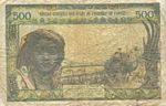 West African States, 500 Franc, P-0702Kl