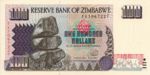 Zimbabwe, 100 Dollar, P-0009a