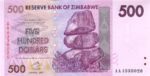 Zimbabwe, 500 Dollar, P-0070