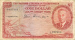 British Caribbean Territories, 1 Dollar, P-0001