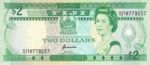 Fiji Islands, 2 Dollar, P-0090a