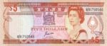 Fiji Islands, 5 Dollar, P-0091a