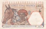 French West Africa, 25 Franc, P-0027