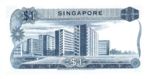 Singapore, 1 Dollar, P-0001b
