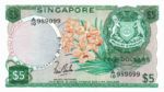 Singapore, 5 Dollar, P-0002a