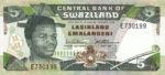 Swaziland, 5 Lilangeni, P-0019a