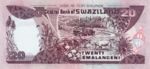 Swaziland, 20 Lilangeni, P-0030bs