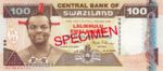Swaziland, 100 Lilangeni, P-0034s